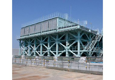 Cooling tower (before construction)