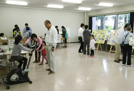 学祭の様子